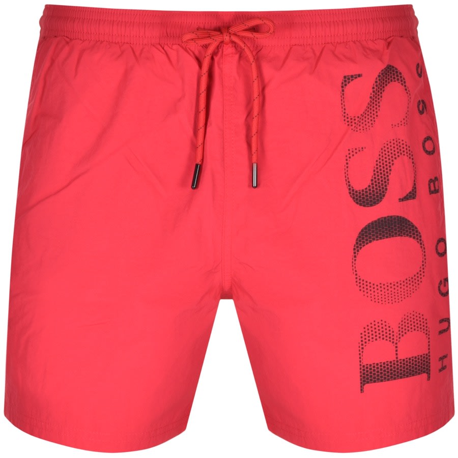 Alternative Image for ProductBOSS Octopus Swim Shorts Pink1